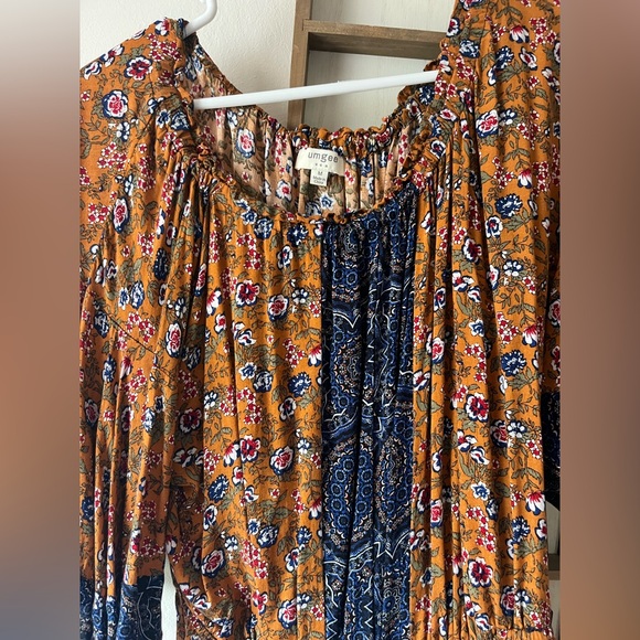 Umgee Patterned Romper - Picture 6 of 6